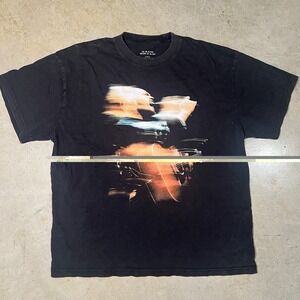 Zach Bryan Quittin Time Tour 2024 T-Shirt Mens Large Black Official Merch